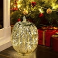 thumbnail image 5 of Herrnalise Glass Home Decoration, Pumpkins Decoration, LED Lights For Autumn, Thanksgiving And Halloween Decoration, Decorative Night Lamp Battery Not Included, 5 of 9