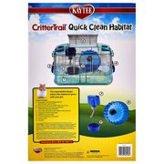 Super Pet- Container-Crittertrail Quick Clean Habitat- Multi Colored 16x10.5x10.5 In
