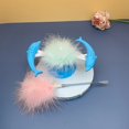 thumbnail image 4 of Kitten Play Toy Spinning Fake Feather Funny Cat Treat Toy Kitten Turntable Toy, 4 of 10