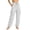 01-White, variant on Cargo Pants for Women Plus Size Casual Drawstring Elastic Waist Travel Sweatpants with Multi Pocket