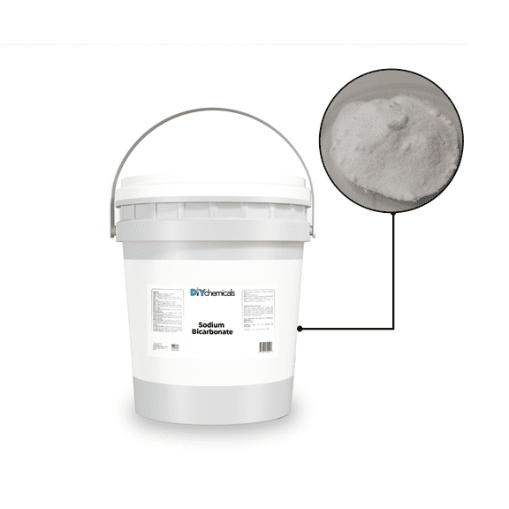 DIYChemicals Sodium Bicarbonate - 99%+ Concentration, Laboratory Chemicals, DIYChemicals - 40 Pound Pail (40lbs)