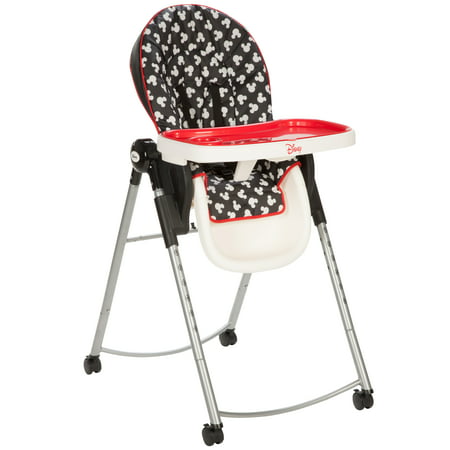 Disney Baby Adjustable High Chair Mickey Silhouette Walmart Com