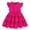Rose Red, variant on LYMAYTER Baby Girls Ruffle Princess Dress Toddler Summer Ruffle Casual Cotton Skirt 1-6T
