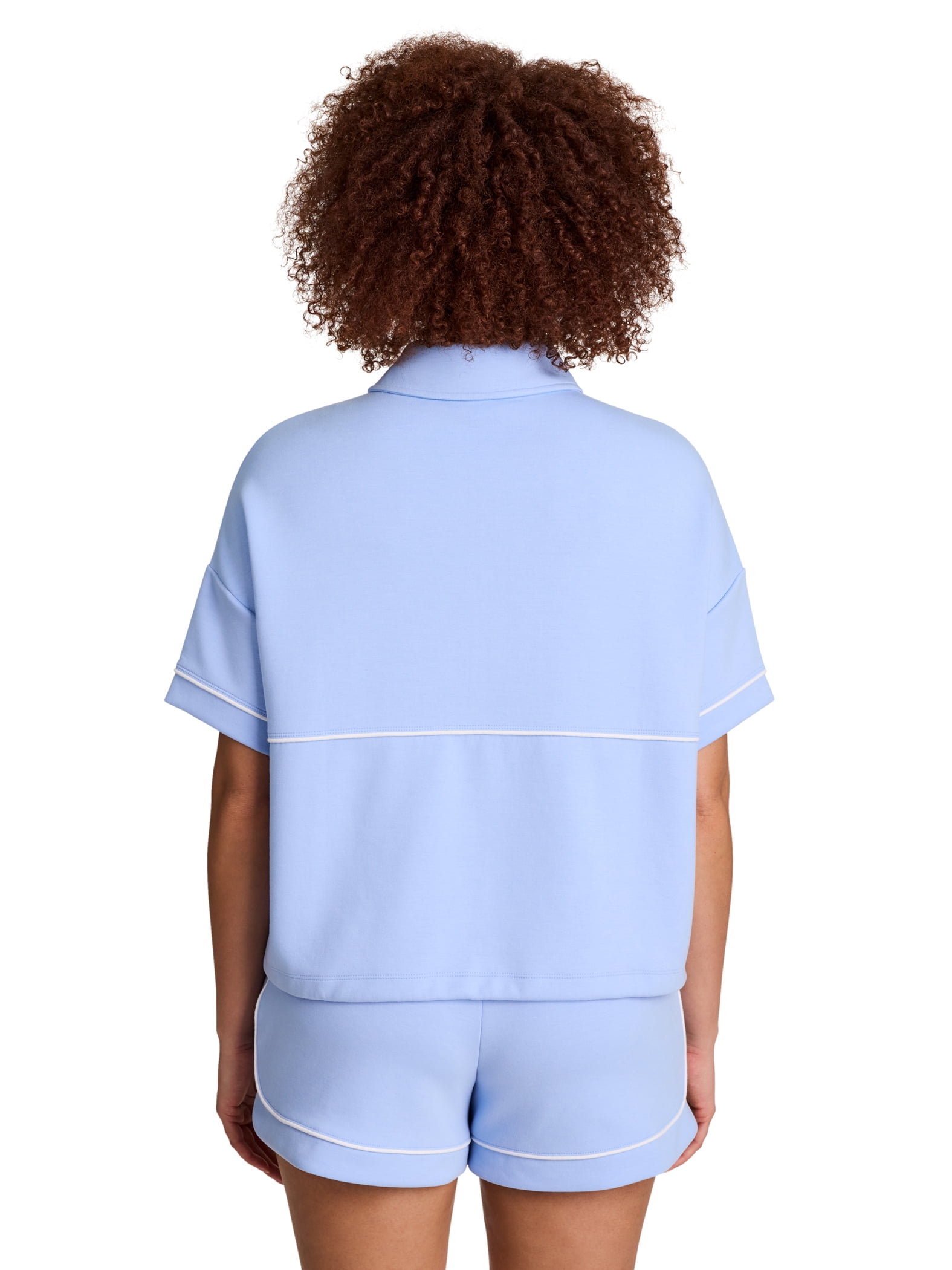 Reebok Women's and Women's Plus Team Player Short Sleeve Oversize Pullover, Sizes XS-4X