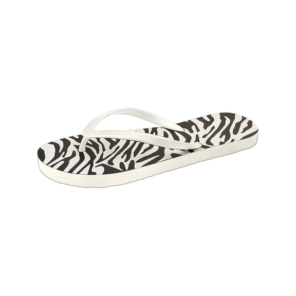 Yuanlong Womens Flip Flops Printed Thong Sandals Summer Beach Open Toe Design Stylish Holiday Footwear