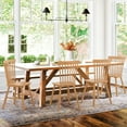 thumbnail image 2 of Dycanpo Dining Chairs Set of 4, Kitchen/Dining Room Wooden Chairs with Mid Century Modern,18'', 2 of 8