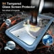 thumbnail image 2 of Compatible For Samsung Galaxy S25 FE Magnetic Case PC + TPU Phone Cover with Tempered Glass Screen Film, 2 of 5