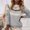 Gray, variant on Women's Fair Isle Jacquard Knit Sweater Crew Neck Long Sleeve Soft Warm Pullover Top for Fall Winter 3XL
