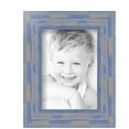 thumbnail image 2 of ArtToFrames 5" x 7" Blue Picture Frame, 5x7 inch Blue Wood Poster Frame (WOM-4377), 5 Pack, 2 of 7