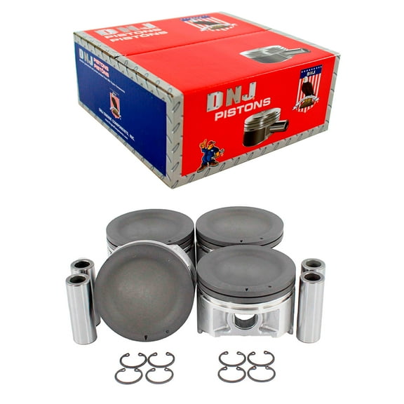 DNJ P532 Standard Complete Piston Set Fits Cars & Trucks 07-09 Suzuki SX4 2.0L L4 DOHC 16v