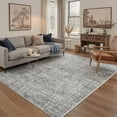 thumbnail image 2 of KUETH Modern Area Rug 2x3 Doormat, Low Pile Machine Washable Rugs, Small Retro Chenille Entryway Mat for Entrance, Hallway, Kitchen and Corridor, 2 of 6