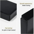 thumbnail image 3 of 9x6x2 Black Small Shipping Boxes, 20 Packs Corrugated Cardboard Mailer Boxes for Packaging Small Business Mailing Gifts Wrap Boxes with Lids, 3 of 5