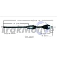 thumbnail image 2 of TrakMotive VO-8031 CV Axle Shaft, 2 of 2