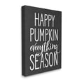 thumbnail image 3 of Pumpkin Everything Season Bold Black Autumn Sign Inspirational Graphic Art Gallery-Wrapped Canvas Print Wall Art, 3 of 5