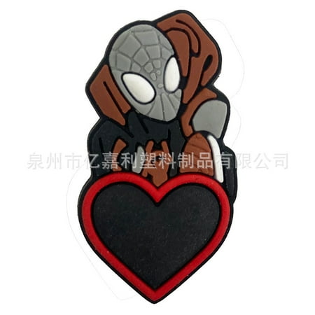 

Superhero Anime Series Hole Shoes Accessories Garden Shoe Flower diy Accessories Removable Shoe Flower