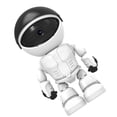 thumbnail image 3 of Cámara para mascotas de bebé, cámara de seguridad inalámbrica WiFi HD con forma de robot, cámara IP inteligente adaptada para la perfección, 3 of 8
