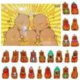 thumbnail image 1 of 3D Rendering Advent Calendar Doll for Children 24 Day Countdown Set Interactive Festive Holiday Toy, 1 of 7