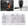 thumbnail image 3 of 93Pcs Stainless Steel Rivet Nut Kit, Boxed M3/M4/M5/M6/M8/M10 Threaded Insert Nutsert Rivnuts Combination Vertical Thread Fastener, 3 of 7