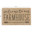 thumbnail image 3 of Maison Concepts Coir Door Mat Welcome To Our Farmhouse (18L X 30W X 1H), 3 of 3