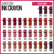 Maybelline SuperStay Ink Crayon Lipstick, Matte Longwear Lipstick Makeup, Enjoy the View, 0.04 oz.