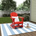 thumbnail image 2 of Polytrends  Laguna Hdpe All Weather Outdoor Patio Rocking Chair Red, 2 of 5