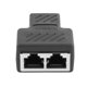 thumbnail image 4 of Kuymtek 1 a 2 vías RJ45 red Ethernet cabeza Lan Cable hembra carpintero acoplador enchufe Kuymtek Componentes de la computadora, 4 of 6