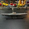 thumbnail image 4 of Decorative WWII German U552 Submarine Model, Alloy & PC Material, 1:350 Scale for Office, 4 of 8