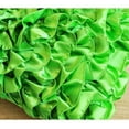 thumbnail image 3 of Pillow Covers, Clover Green Pillows Cover, Vintage Style Ruffles Pillows Cover, 20x20 inch (50x50 cm) Pillow Cover, Solid Modern Cushion Cover, Square Satin - Vintage Clover Green, 3 of 3