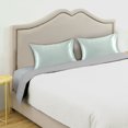 thumbnail image 5 of Dailycode Satin Pillow Case Queen Silk Pillow Cover for Hair and Skin Envelope Closure Pale Green 20"x30", 5 of 9