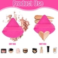 thumbnail image 3 of Set de 6 esponjas de maquillaje Powder Puff Pimoys Soft Triangle, 3 of 6