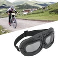 thumbnail image 4 of Windshield Motorcycle Glasses, Human Body Optical Design Motorcycle Goggles Adjustable Headband Clear Lens  For Riding For Cycling, 4 of 8
