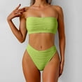 thumbnail image 2 of XIYON Tankini Swimsuits For Women Bikini Top With High Waist Bottom Summer Beach Two Piece Outfit For Swimming Vacation Bathing Suit 2026, 2 of 5