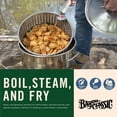 thumbnail image 2 of Bayou Classic 10 qt. Stainless Steel Fry Pot with Basket & Thermometer, 2 of 9