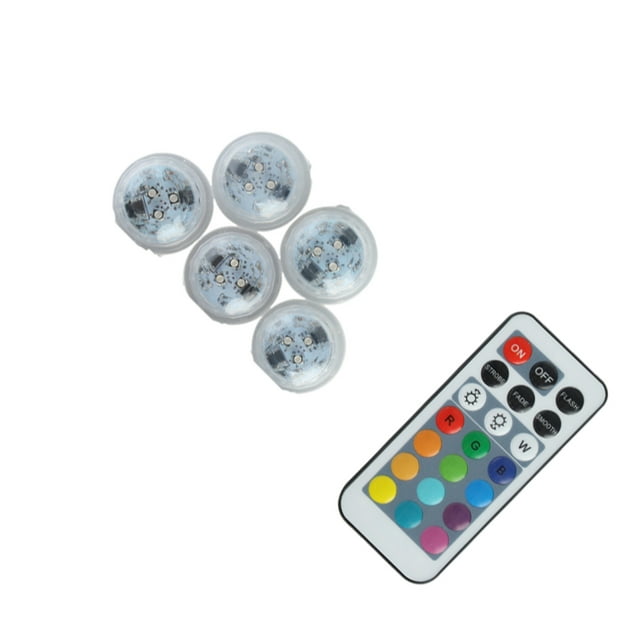 ZheElen Waterproof Pond Lights LED Bright Mini LED Lights For Pool Spa And Pond Colorful Lights Decoration