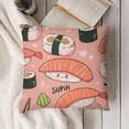 thumbnail image 3 of SHANXI Food Pattern , Corduroy Pillow Cover Cushion Case for Bed Couch Sofa Farmhouse Decorative 12x12in, 3 of 5