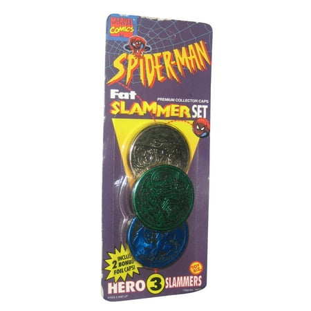 Vintage Tom - Marvel Spiderman Toy Biz Vintage Fat Hero Cap Slammer Set