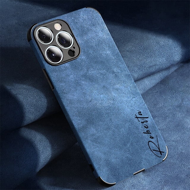 Funda personalizada coreana para iPhone 14 13 12 11 Pro Max, funda de lujo de piel de cordero con nombre personalizado, 13 14 Pro Max, regalos DIY
