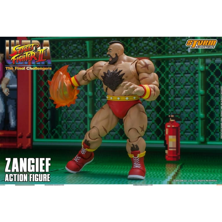 Storm collectibles Zangief Action Figure Street Fighter 30th Anniversary  Toys