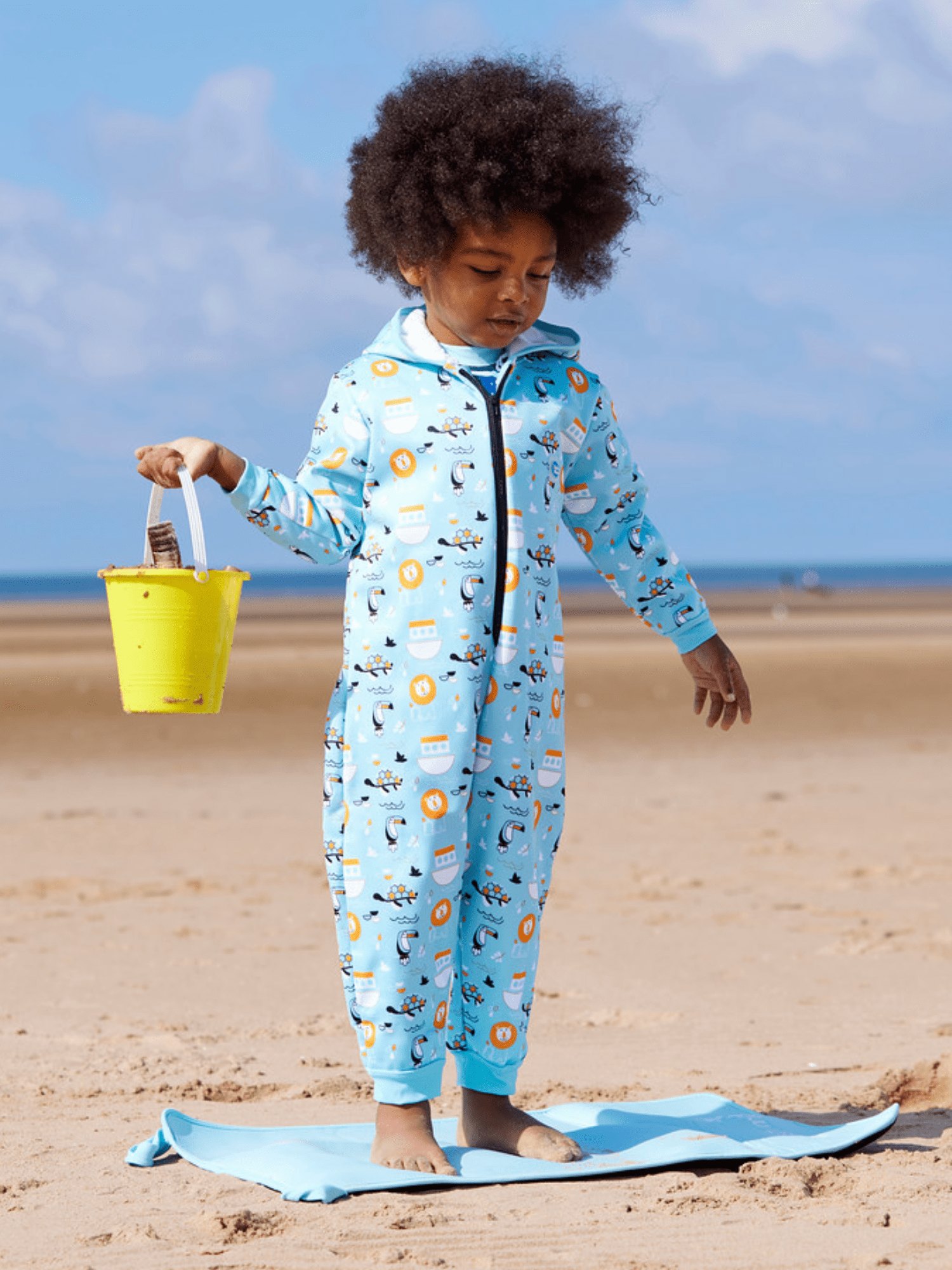 Splash About After Swimming Waterproof Onesie Noah's Ark 1-2 Years