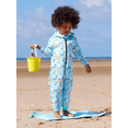 thumbnail image 3 of Splash About Fleece Lined All In One Puddle Suit, After Swim Onesie Noah's Ark 1-2 Years, 3 of 5