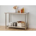 thumbnail image 3 of TRINITY EcoStorage Stainless Steel Table | 48” x 24” x 35” | NSF, 3 of 8