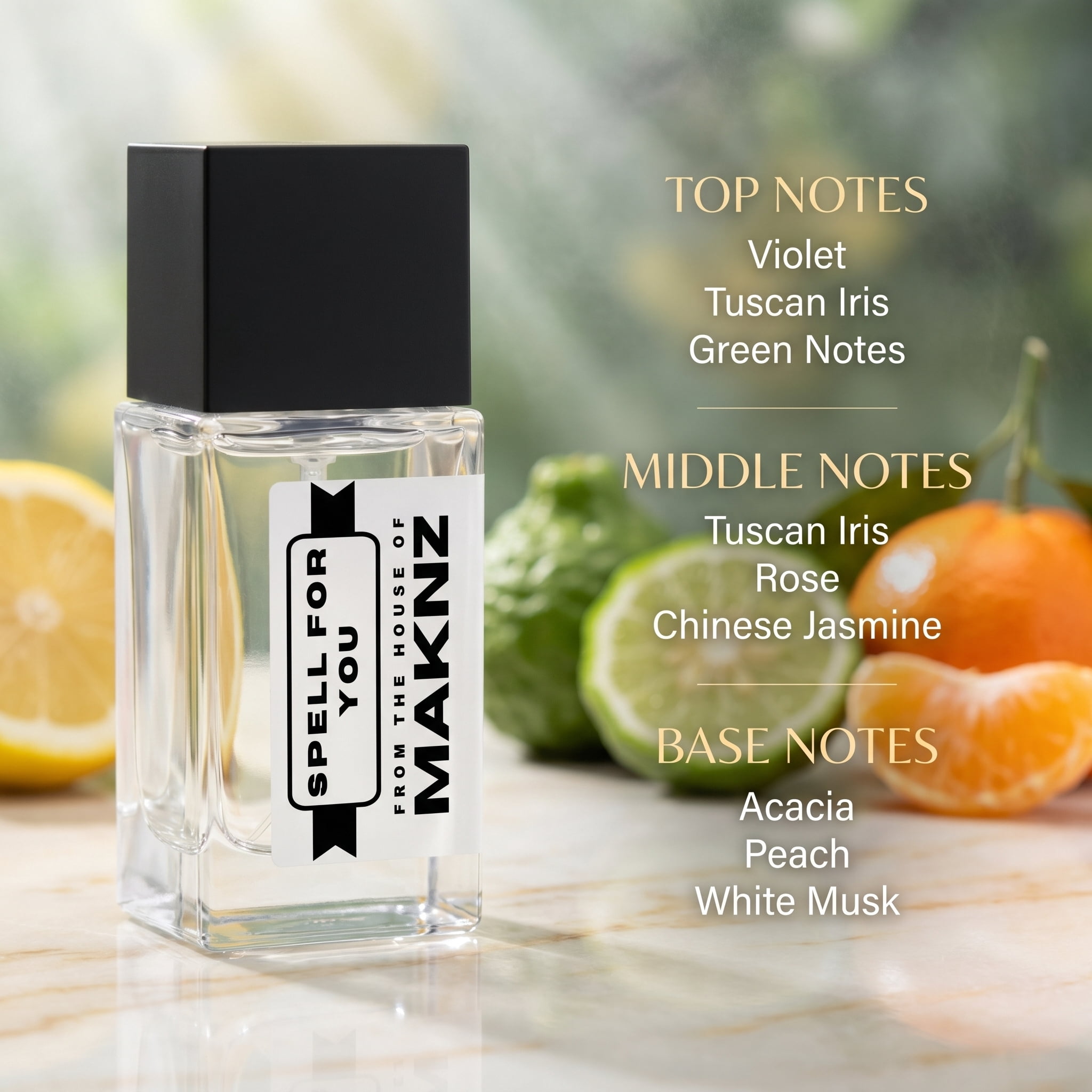 MAKNZ Spell For You Eau de Parfum, Inspired by Louis Vuitton's Spell On You, Perfume for Women, 1.7 oz / 50ml – Powdery, Violet, Floral, Iris, Fruity, Rose, Musky, Earthy, White Floral Scent
