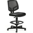 thumbnail image 4 of HON H5715.SB11.T Volt Series Mesh Back Adjustable Leather Task Stool with 22.88 in. to 32.38 in. Seat Height - Black, 4 of 6