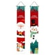 thumbnail image 4 of Navidad Colgando Banners Porche Signos Vertical Cumpleaños Exterior Decoración Adornos Inicio Ventana Adornos Atar Puerta Exterior 166634 2 Piezas Speravity HA010123-06B, 4 of 6