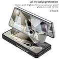 thumbnail image 6 of Allytechgroup Galaxy Z Fold6 Case with Screen Protector, Slim Fit Back Cover with Stylus Pen & Pen Holder Anti-Scratch Shockproof Bumper Rugged Phone Case for Samsung Galaxy Z Fold 6, Blackred, 6 of 7