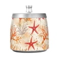 thumbnail image 7 of Yayeee Ashtray with Lid for Cigarette Smokeless Stainless Steel Home Ash Holder, Orange Starfish, 7 of 7