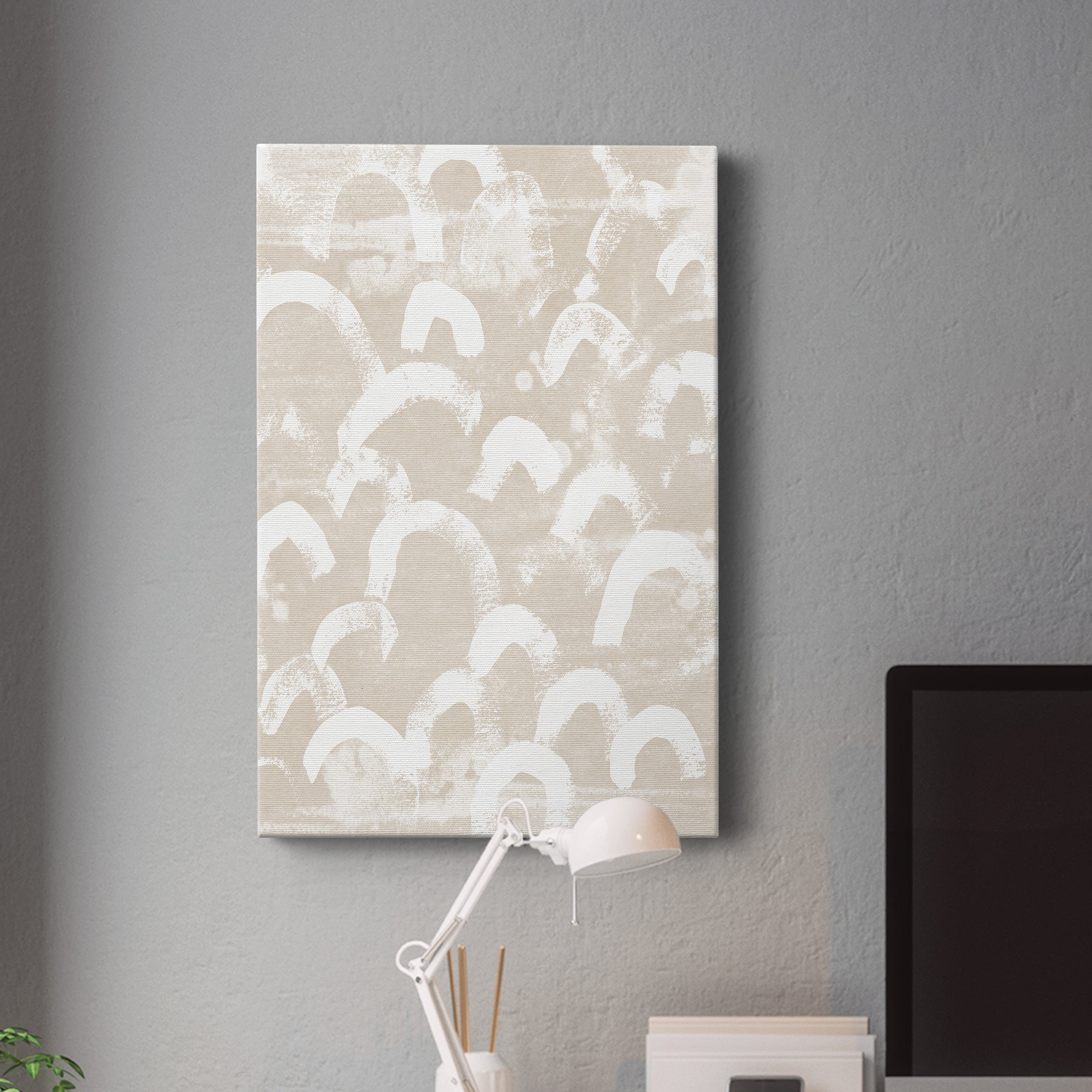 Earth Etching II Premium Gallery Wrapped Canvas - Ready to Hang