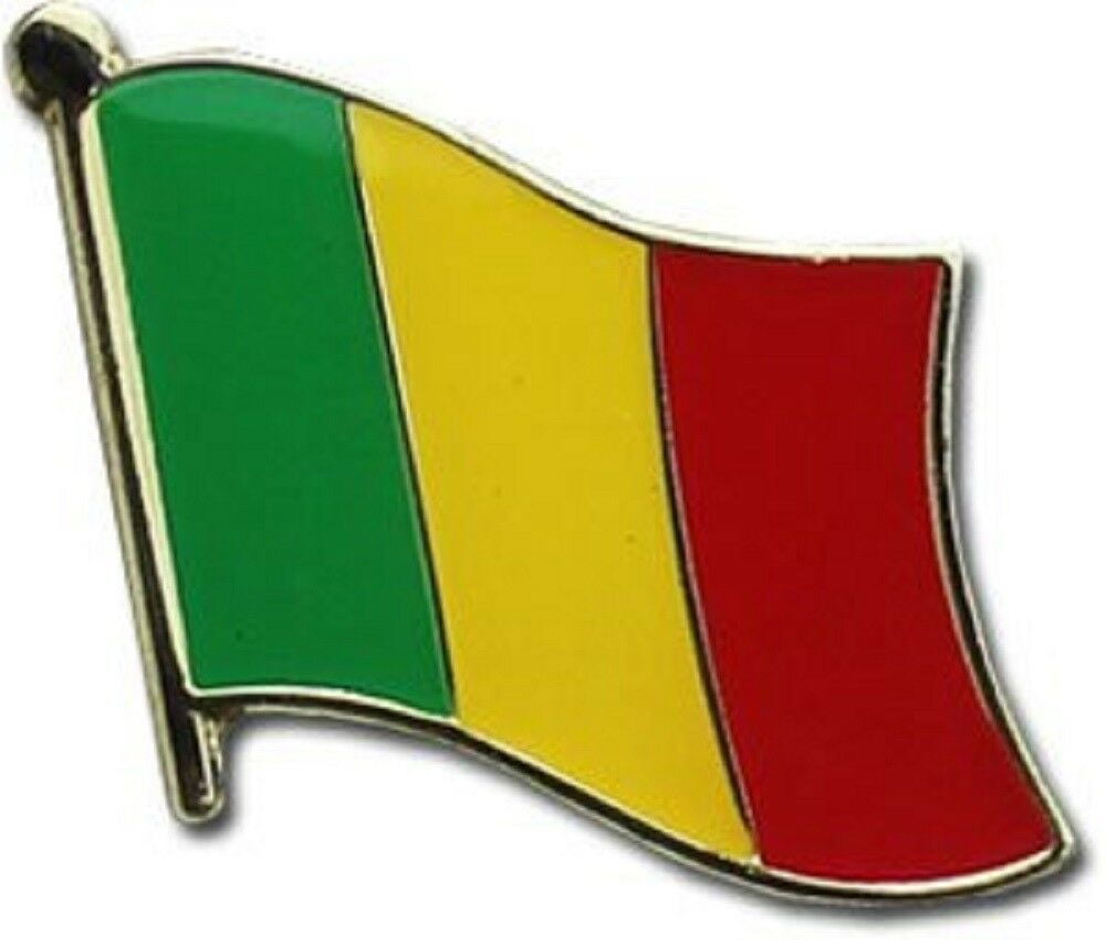 Wholesale Pack of 6 Sri Lanka Country Flag Bike Hat Cap lapel Pin
