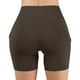 thumbnail image 5 of TaTaai Women's High Waisted Yoga Shorts with Pockets Butt Lifting Scrunch Leggings Stretchy Running Gym Workout Non See Through Tummy Control Gift, 5 of 8