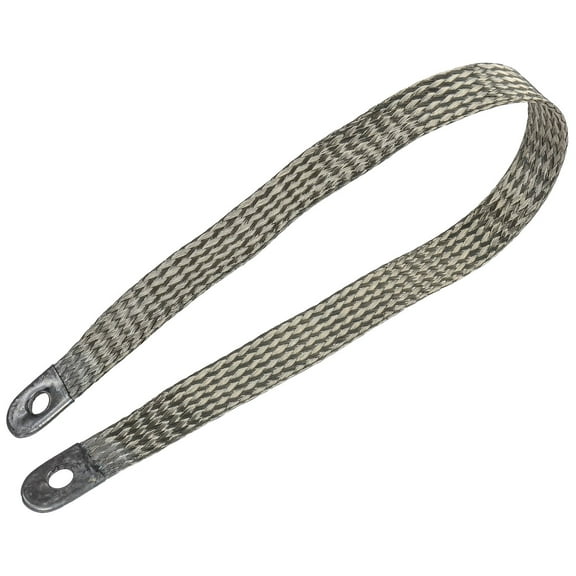 JEGS 10297 Ground Strap Fine Stranded Braided Copper Corrosion-Resistant Tin Pla